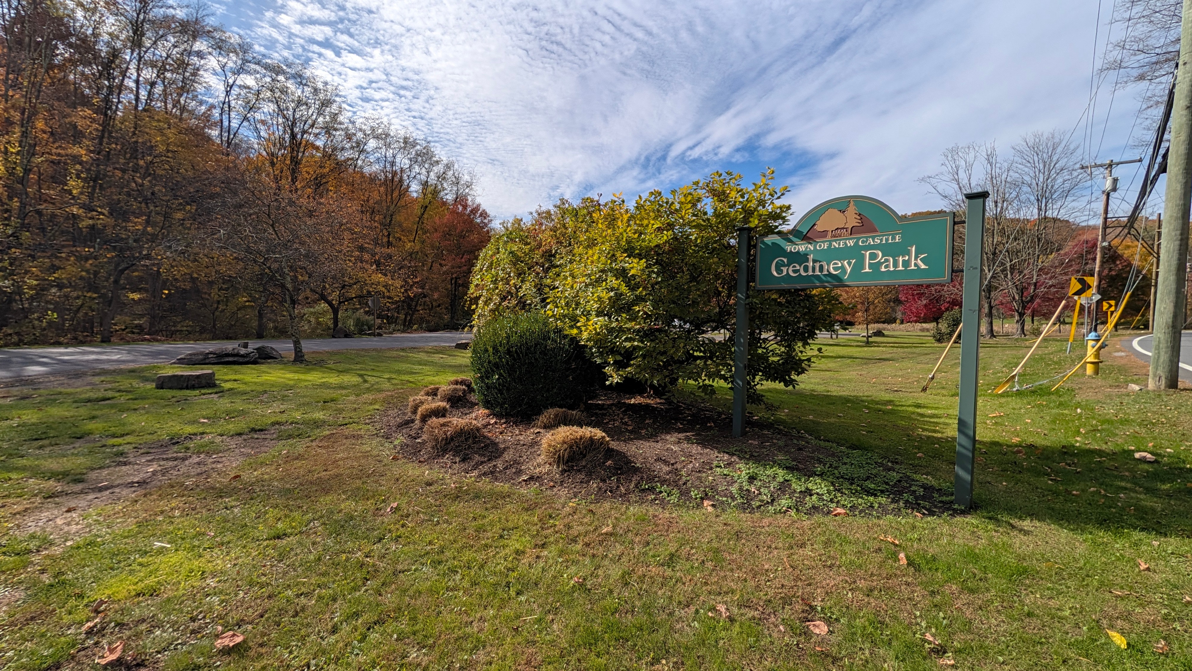 Gedney Park Entrance